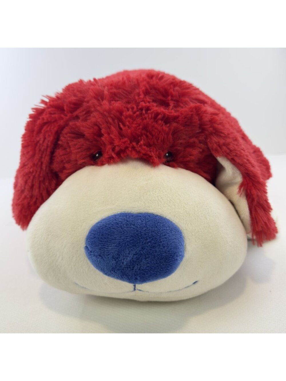 Patriotic Red White & Blue Dog Pillow Pets Plush 18" USA Folding Stuffed Animal